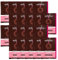 MONBANA | 20 sachets de chocolat Lacté 4* | Doses individuelles de 30 g de chocolat en poudre à déguster tout au long de la journée