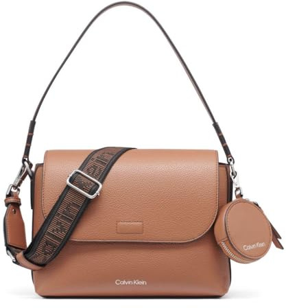Calvin Klein Millie Damen 2-in-1 Flap Schultertasche & Crossbody