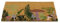 Mushroom Doormat | Rectangular Entrance Toadstool Welcome Door Mat | Non-slip PVC Backed Natural Coir Doormat - 60x40cm