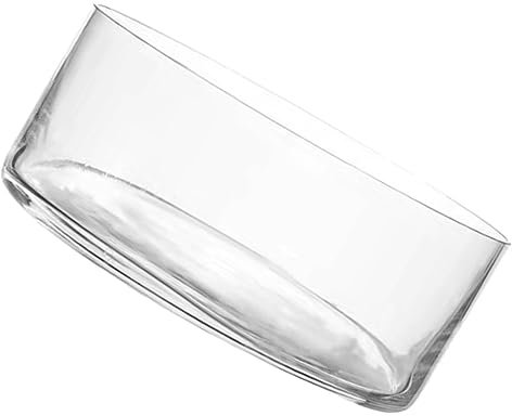 Milisten Translucent Glas Pflanzgefäß Tischpflanzgefäß Aus Glas Glastopf Für Hydrokultur Glasblumenbehälter Für Drinnen Dekorative Glasvase