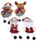 Gatuida 4stücke Weihnachts-Pendants Cartoon-doll Weihnachtsbaum-Dekoration Hängende Ornamente Für Festliche Für Zuhause Und Geschäfte