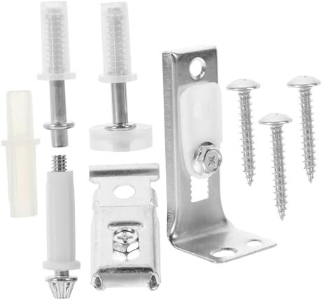 VILLCASE Quincaillerie de Porte Coulissante 9 Pièces Kit de Réparation Solide en Aluminium Fonctionnement pour Porte Pliante pour Rangement Compact en