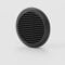 125mm Round Fixed Blade Wall Vent Cover – Black External Soffit Grille with Louvre Design – Weather-Resistant Duct Outlet for Kitchen, Bathroom, Extractor Fan, or Tumble Dryer Ventilation 5 inch