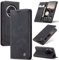 Cracedily Coque pour Honor Magic 7 Lite Pochette, Etui Protection Housse Premium en Cuir PU, Etui à Rabat Pochette de Portefeuille Étui pour Magic 7 Lite Case, Noir