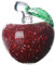 WEKADRIN 1Pc Apple Shaped Wine Decanter Plug Airtight Sealing Stopper for Wine Preservation Reusable Design Decorative Decanter Stopper for Enhanced Taste and Longevity
