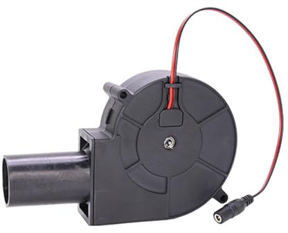 Leistungsstarkes 12 V elektrisches Gebläse, langlebige Konstruktion für Kamine, Herd, Kochen im Freien und elektronische Geräte, Kühlung, robustes Gebläse für Metallbearbeitung