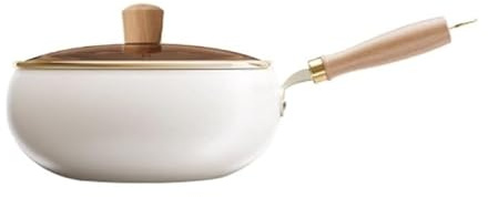 MQPALZKD Ceramic Big Belly Non-Stick Uncoated Flat Bottom Soup Pot Multi-Functional Not Picky Stove