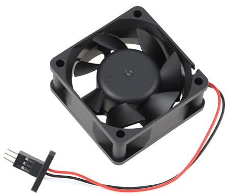 ECSiNG Ventilador DC de Refrigeración 60x60x25 mm 24 V 3 Pines Compatible con NMB 2410ML-05W-B39 sustituye OEM 2410ML-05W-B39