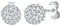 Elli Ohrringe Damen Ohrstecker Kugel Elegant mit Kristallen in 925 Sterling Silber