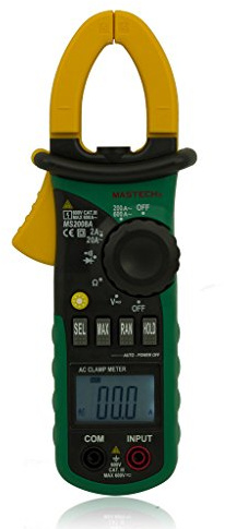Mastech MS2008A Mini Pince multimètre numérique Rétro-éclairage Maintien des données MARCHE AUTO