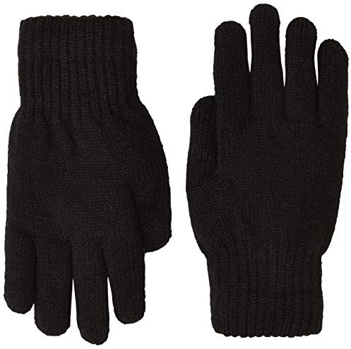 Heat² Damen Kuschelhandschuhe, Schwarz, Einheitsgröße