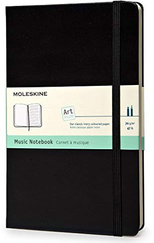 Moleskine Notebook Large Pentagram MUSIC