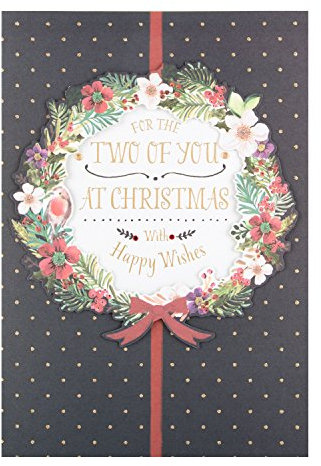 Hallmark Large to Both Happy Wishes Christmas Card