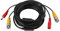 EVTSCAN Câble d'alimentation vidéo BNC noir 100FT/fil pour caméra de sécurité, CCTV, DVR, système de surveillance, Plug & Play(5M)
