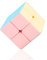 MAGIC SELECT Zauberwürfel 2x2 Holy Hand Legend Edition Macaron, Pastellfarben, glatt, ohne Aufkleber, Korrektur von Falzen und einfaches Drehen, Speedcubing, 3D-Puzzle, abgerundete Ecken (Cp3770)