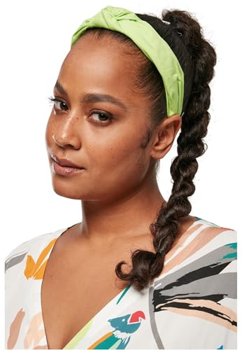 Urban Classics Unisex Kopfband Light Headband With Knot 2-Pack, Farbe lightmint/white, Größe one size