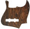 Upgrade Jazz Bass Pickguard 3D bedruckter Kunststoff passend für USA/Mexikanische 4 Saiten Fender Jazz Bass Blumenmuster (Farbe 4)