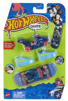 Hot Wheels Skate Collector Skate Con Vehículo Hgt74