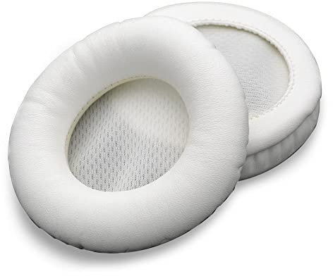 VKMKV Earpads Replacement Foam Ear Pads Pillow for Sony MDR-BTN200 BTN 200 Headset Pad Cushion Cups Cover Headphone Repair Parts (Color : White)