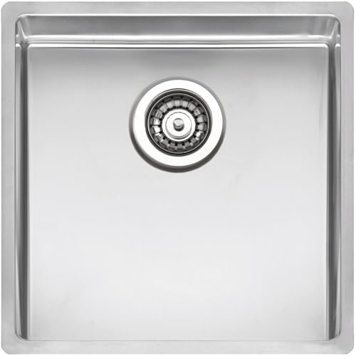 REGINOX Edelstahlspüle NEW YORK 40x40 KG-CC ab Schrankbreite 50 cm/Clean&Care