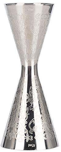 Jigger, 30ml 45ml Jigger De Acero Inoxidable Con Báscula Para Bebidas, Taza Medidora De Vino, Hermosos Accesorios Para Barra
