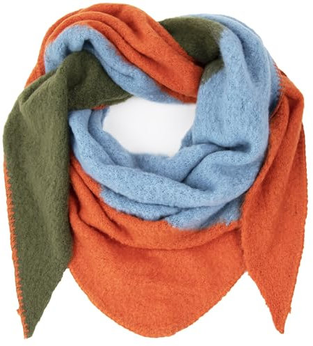 Glamexx24 Damen Schal - Damen Halstuch -viele Farben - Dreiecksform - Unisex - Winterschal Sommerschal XXL Muster Schal Trend sehr weicher