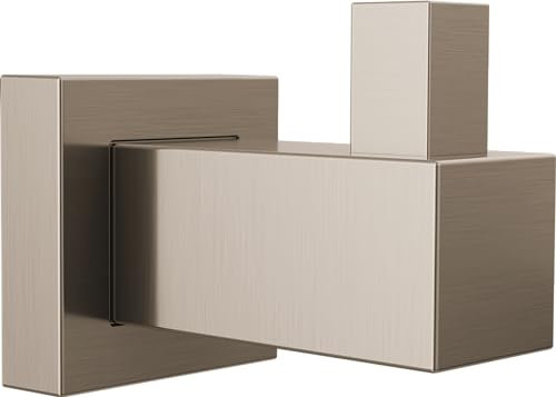 Delta Wasserhahn Velum Einzelmantelhaken, gebürstetes Nickel, Handtuchhaken, Handtuchhaken, Wandhaken, Edelstahl IAO20836-SS