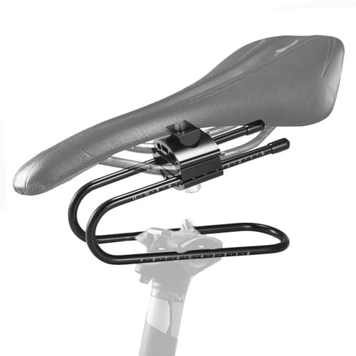 Vusddy Federdämpfer für Fahrradsattel, Sattelfeder, Stoßdämpfer für Mountainbikes und Rennräder, mit verstellbarer Federung und 100 kg Tragkraft