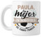CLUB (TEDEDIKO Taza PERSONALIZADA para Entrenadora de Fútbol: Eres la Mejor Entrenadora del Mundo Mundial - Regalo Motivacional para Fin de temporada. Regalo para mujer deportista. Cerámica blanca)