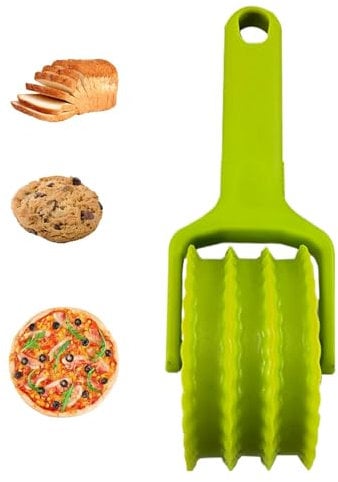 Nbbwwu Taglierina per dolci, Rullo per taglierini per biscotti | Tagliapasta riutilizzabile per pasticceria | Utensili da cucina Gadget da ristorante per panetteria per torte, crostate, cioccolato