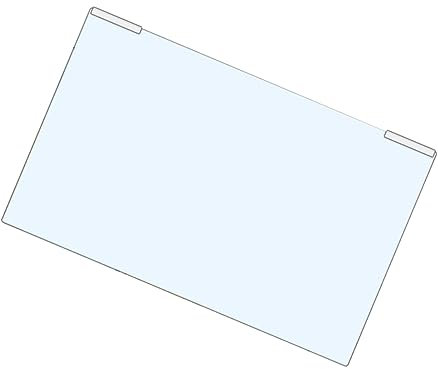 Uonlytech Light Blocking Protective Film for Pc Monitor Computer Screen Protector Scratch Easy Installation Eye Care Suitable for 19 Wide Screen Laptop Tv Notebook