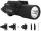 Zhongren X300 - Linterna táctica de 800 lúmenes, iluminación blanca, linterna táctica para airsoft, 2 modos, luz constante/momentánea (negro)