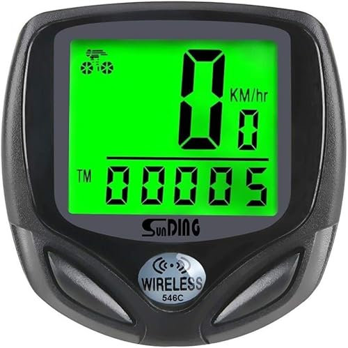 GPECTIFO Cycle Computers Wireless Wireless Cycle Computers Cadence Sensor Speedometer Speedometer Bikes Cycling Computer Bicycle Speedometer