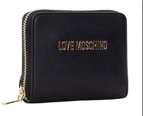 Moschino Geldbörse Damen Love, Jc5702 Schwarz, Taglia Unica, Casual