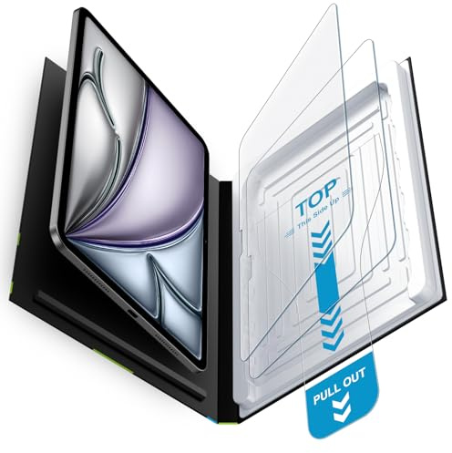 Mothca Mattes Schutzglas für iPad Air 13 Zoll (M4/M3/M2 2026/2025/2024), 2 Stück 9H-Hartglas Displayschutzfolie mit Anti-Glare, Anti-Fingerabdruck & 2-in-1 Montagebox mit Staubreinigung