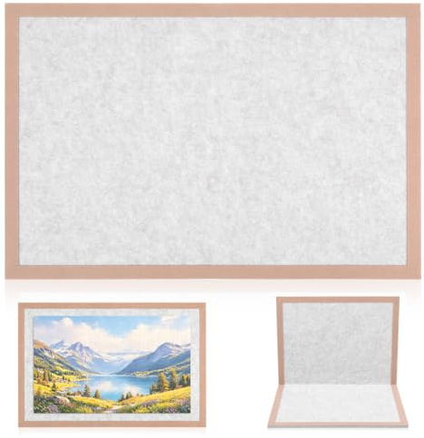 Veemoon Foldable Jigsaw Puzzle Mat with Frame Non-Slip Puzzle Board for Storage and Organisation Portable Roll up Mat for Tabletop Puzzles Crafts Painting 23.62 X 15.75 in