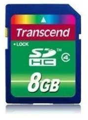 Transcend TS8GSDHC4 - ^8GB CLASS 4 SD CARD