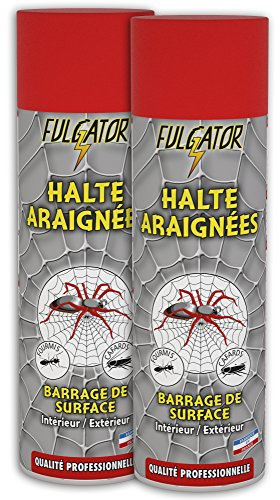 Fulgator - Insecticide Barrage - Halte Araignées - Barrage Action 3 Mois - 500 ml - Lot de 2
