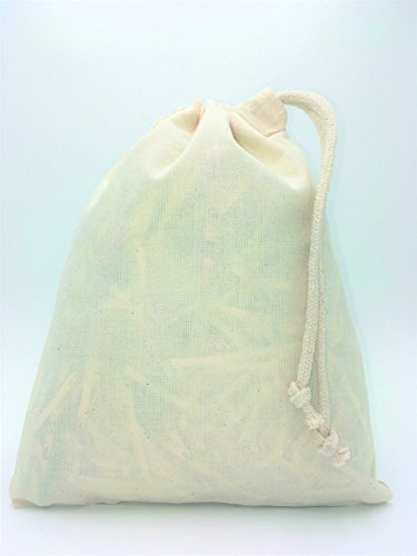 Westfield Baumwolltasche mit Kordelzug, verschiedene Größen, klein 25 cm x 30 cm, 3 Liter