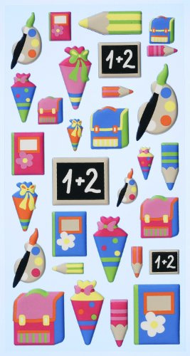 Softy Stickers Schule [Spielzeug]