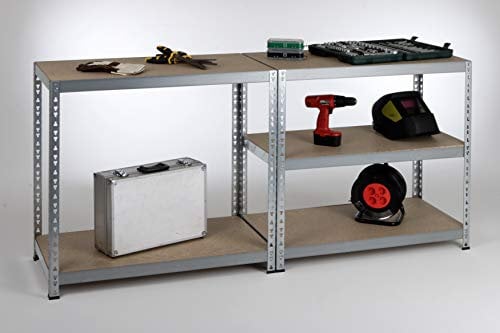 Werkbank-Regal Profi II 90x180x46cm SZAGATO