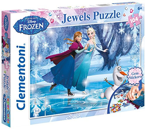 Clementoni 20601.8 - Jewels Puzzle - Frozen, 104-Teilig