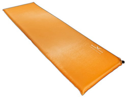 Black Crevice selbstaufblasbare Luftmatratze, orange, 5 cm