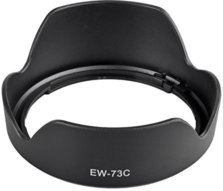 Gegenlichtblende wie EW-73C Sonnenblende Passend für Canon EF-S 10-18mm f/4.5-5.6 is STM Lens Hood
