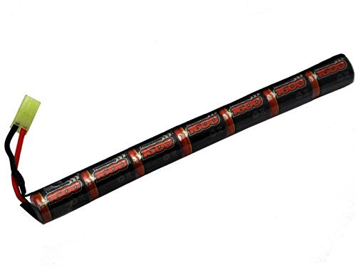 AIRSOFT - Nimh Battery Pack 2/3 AF 1600mah 8.4v - Stick config (Barrel) - Premium Sport