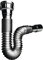 Wirquin 30722044 Siphon ausziehbar Chrom Einbauspüle, D40 – 50, Chrom