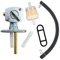 AISEN Robinet de carburant - Interrupteur avec tuyau d'essence - Filtre à essence - Pour réservoir à essence DT125 DT125R DR200 DR250 RD350 XT600
