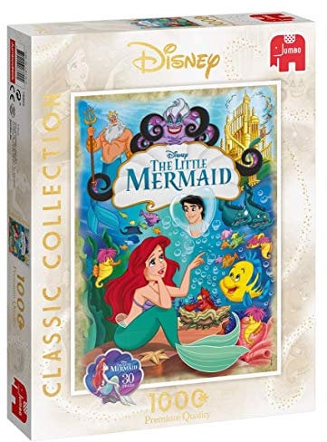 Disney Classic Collection The Little Mermaid Puzzle, 1000 Teile (Puzzle, Zeichentrick, Erwachsene, Kinder, ab 12 Jahre, Indoor)