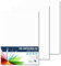RAYLU PAPER – Tonpapier A4, 100 Stück Kartonpapier 180g/m², 210 x 297 mm, professionelle farbige Kartons für Büro, Kopierpapier, Buntes Papier zum Basteln (Weiß)