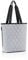 reisenthel classic shopper M rhombus light grey – Geräumige Shopping Bag und edle Handtasche in einem – Aus wasserabweisendem Material